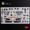 KELIK K48078 F/A-18F Super Hornet interior 3D decals for MENG kit 1/48