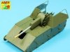 Aber 35L-202 Soviet 76,2mm ZiS-3 barrel for SELF-PROPELLED GUN SU-76M (1:35)