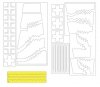 Omask 44011 Bf 109G-6 camo mask for Bartels wing 1/48