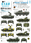 Star Decals 35-C1056 Naval Infantry 3 1/35