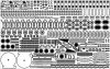 Pontos 23003F1 USS BB-63 Missouri 1945 Detail Up Set (20B Deck Blue stained wooden deck) (1:200)