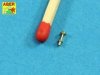 Aber 35L-198 Armament for British Vickers Medium Tank MK I OQF 3 pdr Vickers x1 pcs. 0.303 Vickers x2pcs. (1:35)