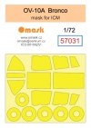 Omask 57031 OV-10A Bronco mask (for ICM) 1/72