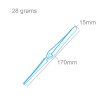 Modelcraft PTW1126 Straight Tip Reverse Action Blunt End Tweezers (160mm)