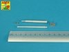 Aber 16L-30 Gun barrel for 37mm M6 gun used on US Armoured Car M8 Greyhound 1/16