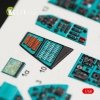 KELIK K48024 MI-24P INTERIOR 3D DECALS FOR ZVEZDA KIT 1/48