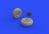 Eduard 648543 He 111 wheels late 1/48 ICM