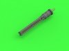 Master AM-48-126 Mi-24 (Hind D/E) - JakB-12.7 machine gun barrel and DUAS probe (metal and resin parts) 1:48