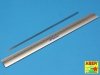 Aber SR03 Steel round rods 0,3mm length 250mm x12 pcs