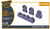 Clear Prop! CPA72163 F-86A wheel set type 1 for CP kits 1/72