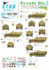 Star Decals 35-C1130 Panzer-Lehr Division # 3 1/35