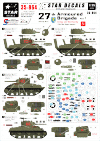 Star Decals 35-864 27th Armoured Brigade #1 1/35