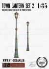RT-Diorama 35671 Town Lantern Set Type 2 (2pcs.) 1/35
