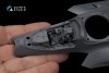 Quinta Studio QD48326 F-35B 3D-Printed & coloured Interior on decal paper (Italeri) 1/48