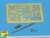 Aber 35L-080 Barrel for U.S heavy machine gun cal .50 Browning M2 HB (1:35)	