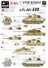 Star Decals 35-844 Tigers of s.Pz.Abt. 509 # 2 1/35
