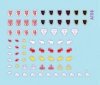 Star Decals 72-A1118 StuG-Abt #3 Generic insignia and unit markings for the Sturmgeschûtz units. StuG-Abt 203, 209, 210, 245 1/72