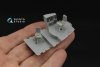 Quinta Studio QD48561 Boeing B-17G 3D-Printed & coloured Interior on decal paper (HK models) 1/48