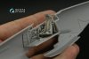 Quinta Studio QD48363 F-82F Twin Mustang 3D-Printed & coloured Interior on decal paper (Modelsvit) 1/48