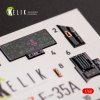 KELIK K48067 F-35A INTERIOR 3D DECALS FOR TAMIYA KIT 1/48