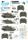Star Decals 35-C1133 Israeli AFVs 6 1/35