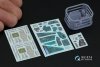 Quinta Studio QD+48516 Mi-24P Hind-F 3D-Printed coloured Interior on decal paper (Trumpeter) (with 3D-printed resin parts) 1/48