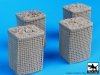 Black Dog D35016 Sandbag armored wall 2 1/35