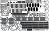 Pontos 23005F1 USS BB-61 Iowa 1944 Detail Up Set (20B Deck Blue stained wooden deck) (1:200)