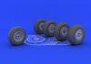 Eduard 632016 He 219 wheels 1/32 (Revell)