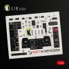 KELIK K48072 DAUPHIN II SA.365F / AS.565SA INTERIOR 3D DECALS FOR KITTY HAWK / ZIMIMODEL KIT 1/48