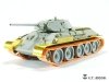 E.T. Model P35-018 Soviet T-34 550mm Stamped Links（Type 1940）Workable Track ( 3D Printed ) 1/35