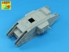 Aber 35L-197 Barrels for British WWI Tank Mk.V (Male, Female or Hermaphrodite) for 6 pdr (57mm) gun x 2pcs. 8mm Hotchkiss m.1909 x 6pcs. (1:35)