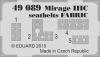 Eduard 49089 Mirage IIIC seatbelts FABRIC 1/48 EDUARD