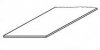 Plastruct 91108 STYRENE SHEET Płyta z polistyrenu 178mm x 300mm x 3.2mm BIAŁA / 2szt.