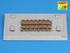 Aber 16068B Panzer IV track link pins x 200 pcs. (1:16)
