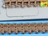 Aber 16068A Panzer IV track link pins x 25 pcs. (1:16)