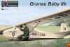 Kovozavody Prostejov KPM4813 Grunau Baby IIb 1/48
