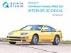 Quinta Studio QD24011 Nissan Fairlady 300ZX Z32 3D-Printed & coloured Interior on decal paper (Tamiya) 1/24