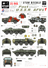 Star Decals 35-945 Post U.S.S.R. AFVs 1 1/35