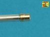 Aber 35L-240 U.S. 90 mm M3 Barrel with thread protector for tank destroyer M36B1 1/35