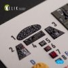 KELIK K72156 TBM-3E - interior 3D decals for Hobby 2000/Hasegawa kit 1/72