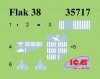 ICM 35718 2 cm Flak 38 with Crew 1/35