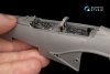 Quinta Studio QD+48342 F-4G late 3D-Printed & coloured Interior on decal paper (Meng) (with 3D-printed resin parts) 1/48