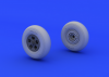 Eduard 648119 Spitfire wheels - 5 spoke, smooth tire 1/48 (EDUARD)