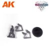 AK Interactive AK11769 CRUSHER DWARF – WARGAME STARTER SET – 14 COLORS & 1 FIGURE