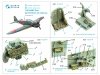 Quinta Studio QD48469 A6M2 Zero (Nakajima Prod.) 3D-Printed coloured Interior on decal paper (Academy) 1/48