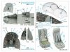 Quinta Studio QD48406 Mi-24 Nato Hind 3D-Printed & coloured Interior on decal paper (Trumpeter) 1/48