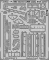 Eduard 32932 TF-104G interior w/ MB seats ITALERI 1/32