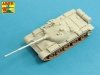 Aber 72L-75 Lufa U-5TS(2A20) 115mm do rosyjskiego czołgu T6 1/72
