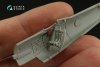 Quinta Studio QD72132 PZL P.7a 3D-Printed coloured Interior on decal paper (Arma Hobby) 1/72